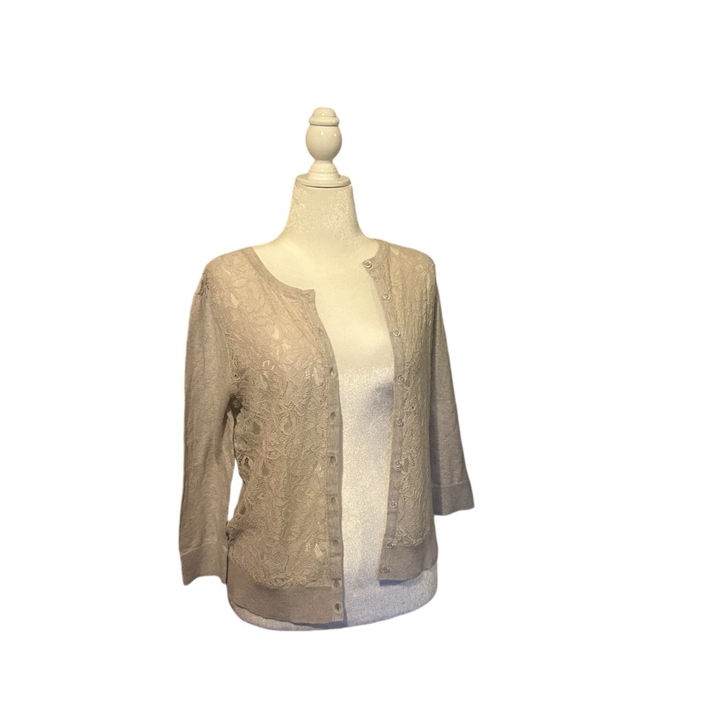 Loft lace cardigan